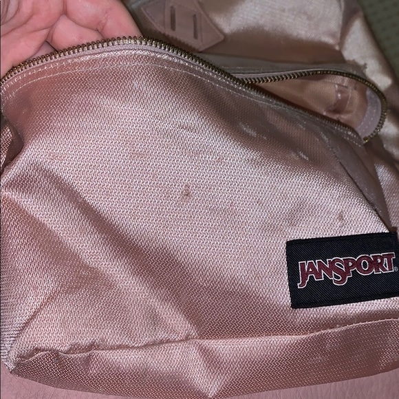 Jansport Bags Rose Gold Jansport Backpack Poshmark